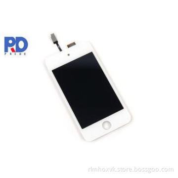 White HD IPod LCD Screen Replacement For iPod 4 Touch Displ